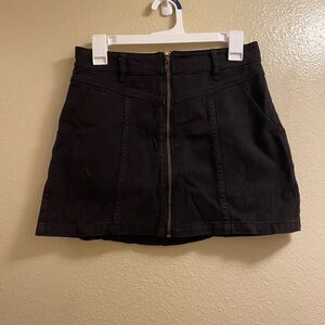 B18 - Pacsun Black Denim Skirt